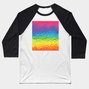 Prism Color Art Design Baseball T-Shirt